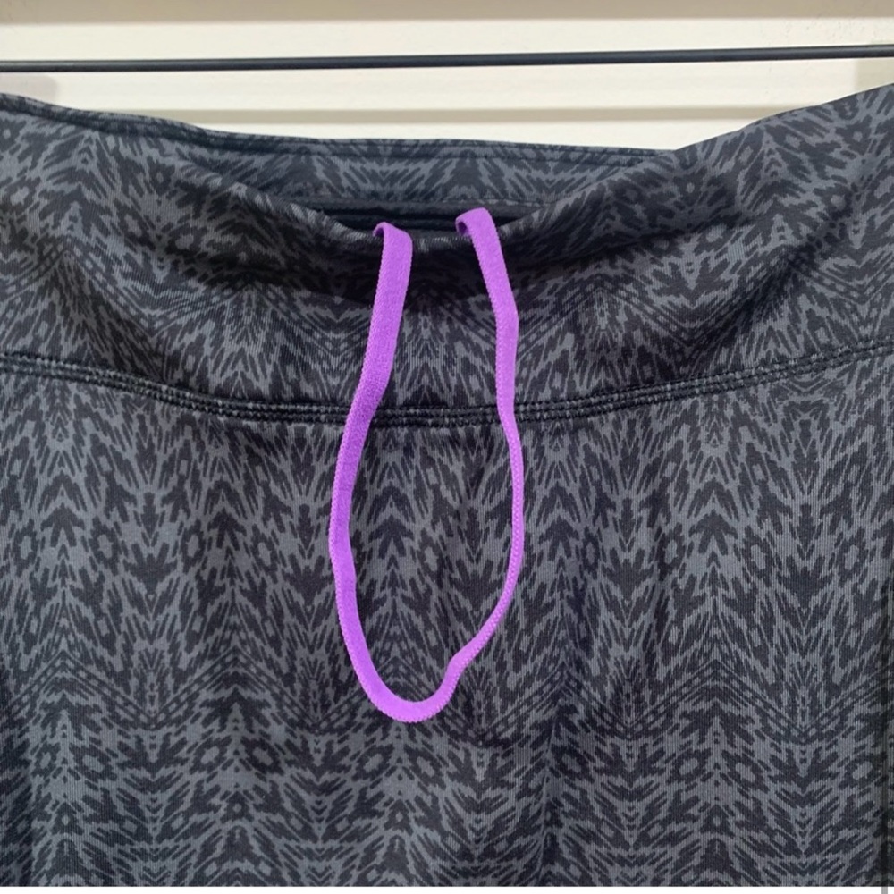 Athleta Black Patterned Skort - image 4